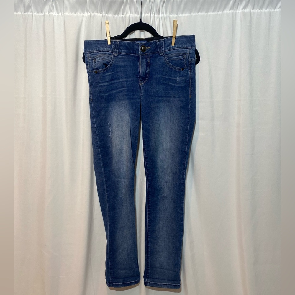 Democracy Dark Blue Straight Leg Jeans